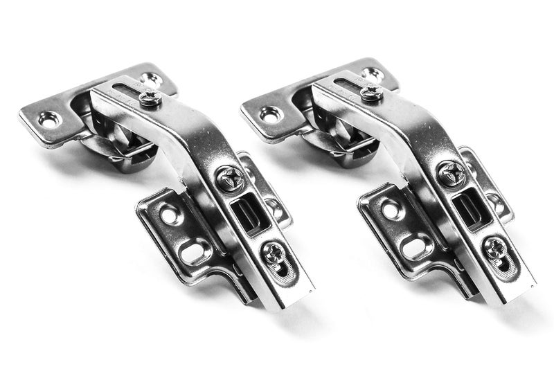 Berta 2 Pack (1 Pairs) 135Â° Lazy Susan Hinge, Full Overlay Concealed for Corner Kitchen Cabinet Replacement Hardware, Cupboard Folded, Folden Door - Image 1